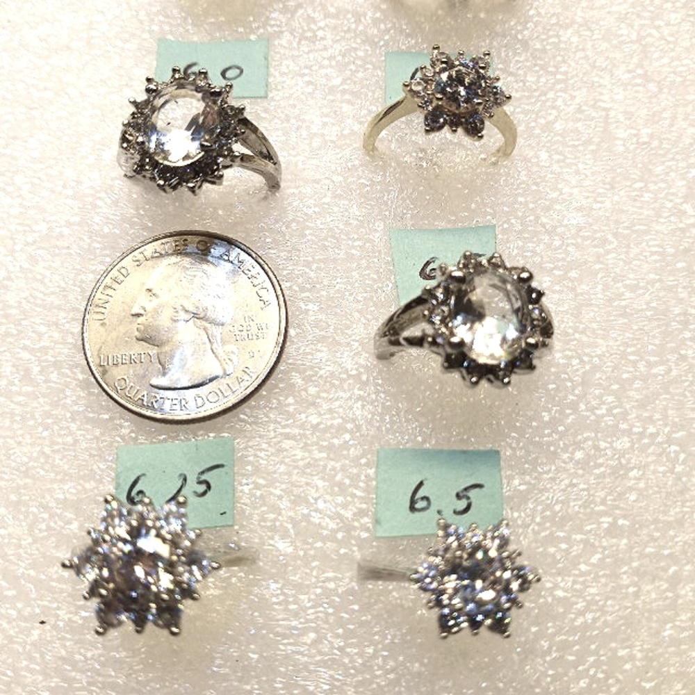 Sunburst/Snowflake Ring - image 3